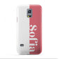 Pink White Personalised Samsung Galaxy S5 Mini Case