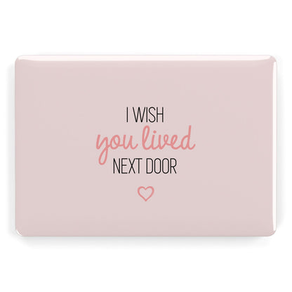 Pink Wish You Were Here Apple MacBook Case
