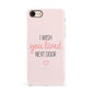 Pink Wish You Were Here Apple iPhone 7 8 3D Snap Case
