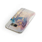 Pink and Blue Marble Samsung Galaxy Case Front Close Up