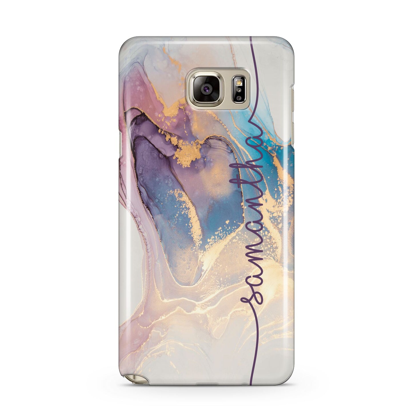 Pink and Blue Marble Samsung Galaxy Note 5 Case