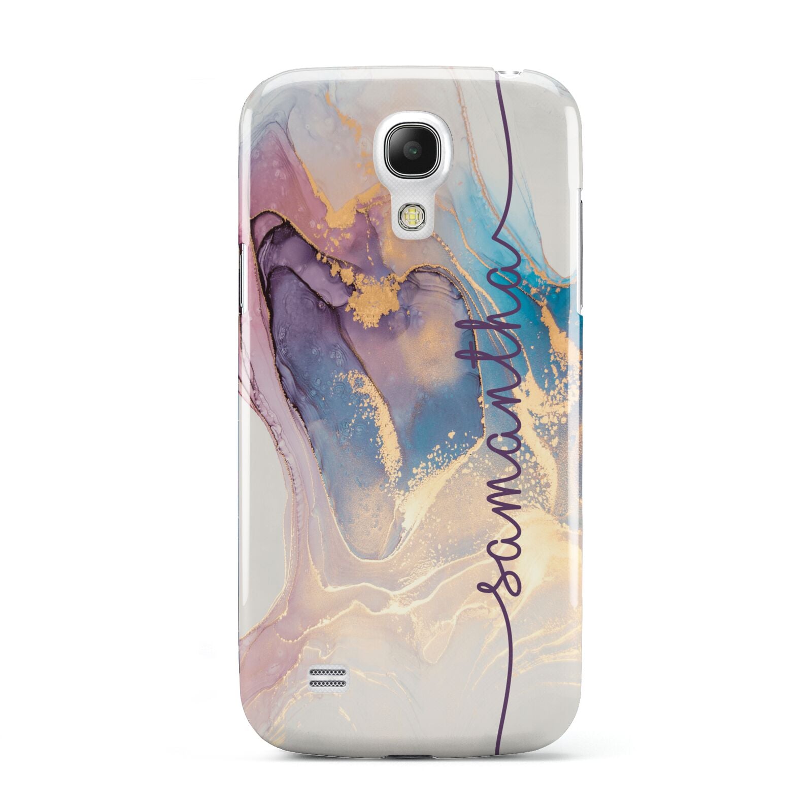 Pink and Blue Marble Samsung Galaxy S4 Mini Case