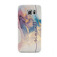 Pink and Blue Marble Samsung Galaxy S6 Case