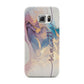 Pink and Blue Marble Samsung Galaxy S6 Edge Case