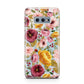 Pink and Mustard Floral Samsung Galaxy S10E Case