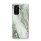 Pistachio Green Marble Huawei P40 Phone Case
