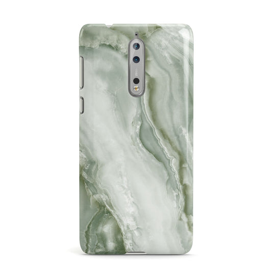 Pistachio Green Marble Nokia Case
