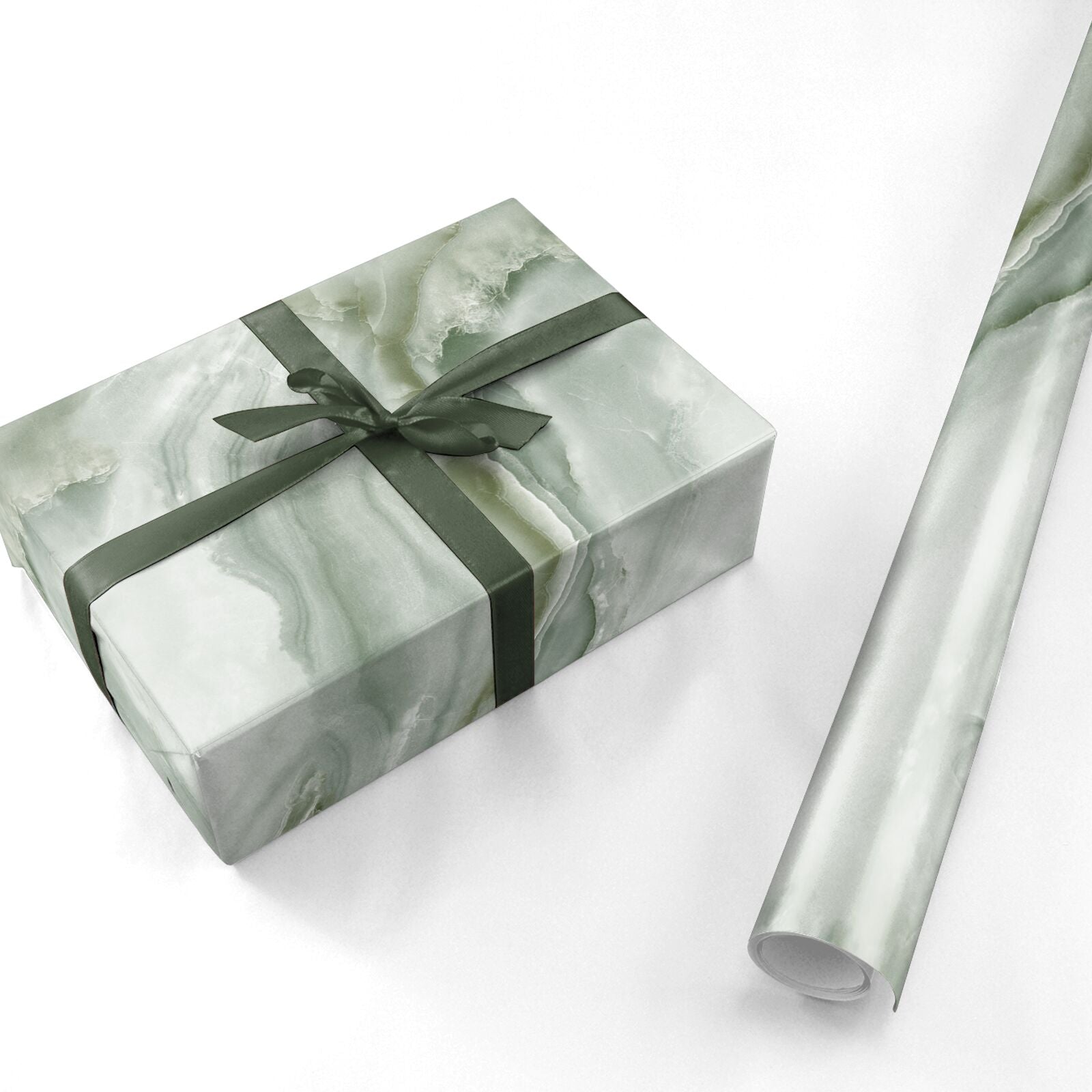 Green Marble Wrapping Paper – Lionheart Prints