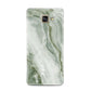 Pistachio Green Marble Samsung Galaxy A3 2016 Case on gold phone
