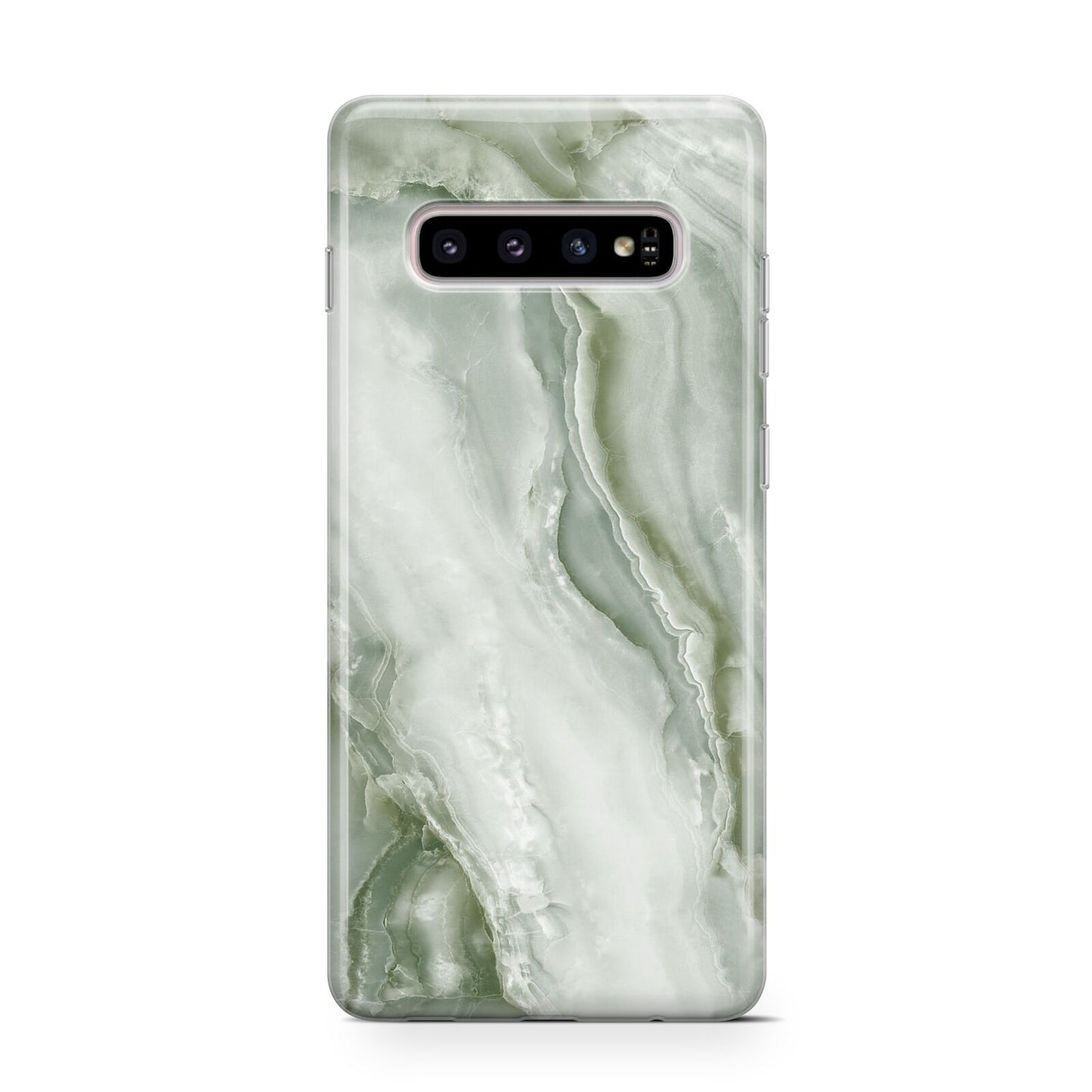 Pistachio Green Marble Samsung Galaxy S10 Case