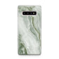 Pistachio Green Marble Samsung Galaxy S10 Plus Case