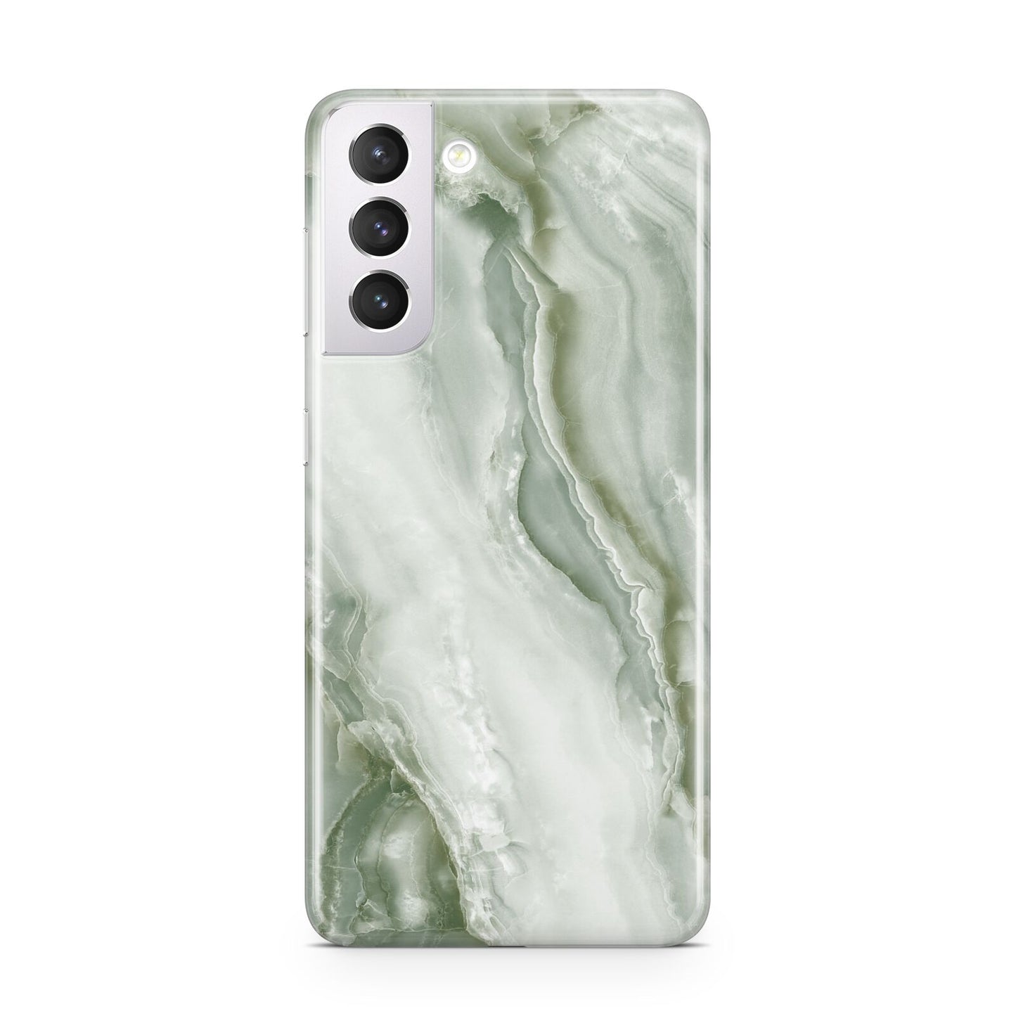 Pistachio Green Marble Samsung S21 Case