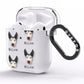 Pitsky Icon with Name AirPods Clear Case Side Image