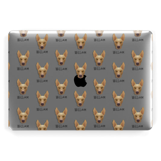 Pitsky Icon with Name Apple MacBook Case