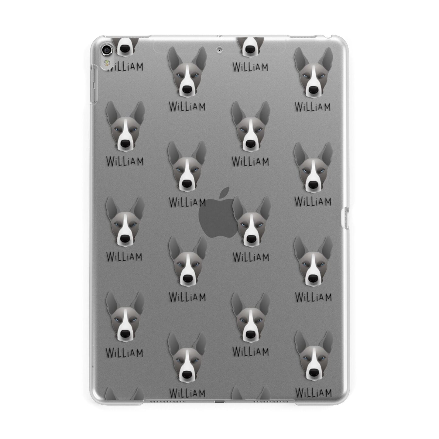 Pitsky Icon with Name Apple iPad Silver Case
