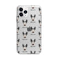 Pitsky Icon with Name Apple iPhone 11 Pro Max in Silver with Bumper Case