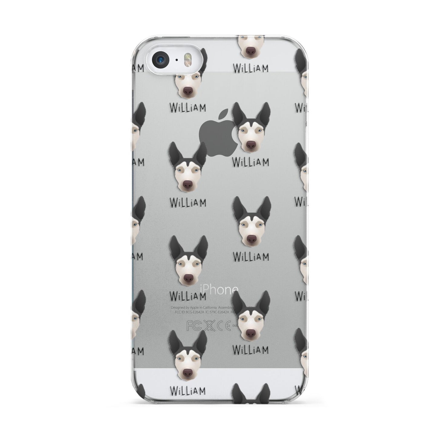 Pitsky Icon with Name Apple iPhone 5 Case