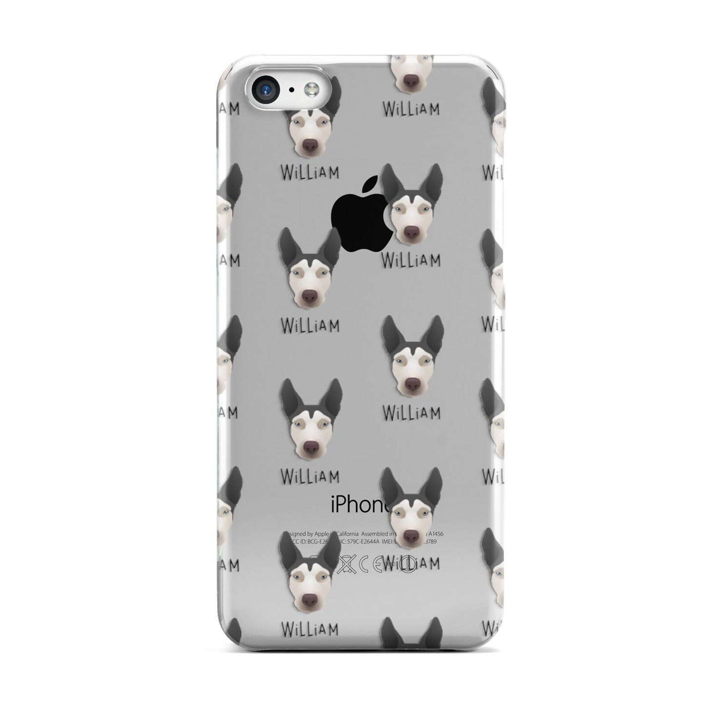 Pitsky Icon with Name Apple iPhone 5c Case
