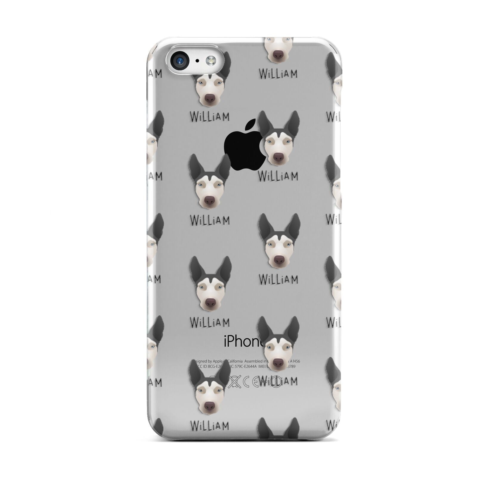 Pitsky Icon with Name Apple iPhone 5c Case