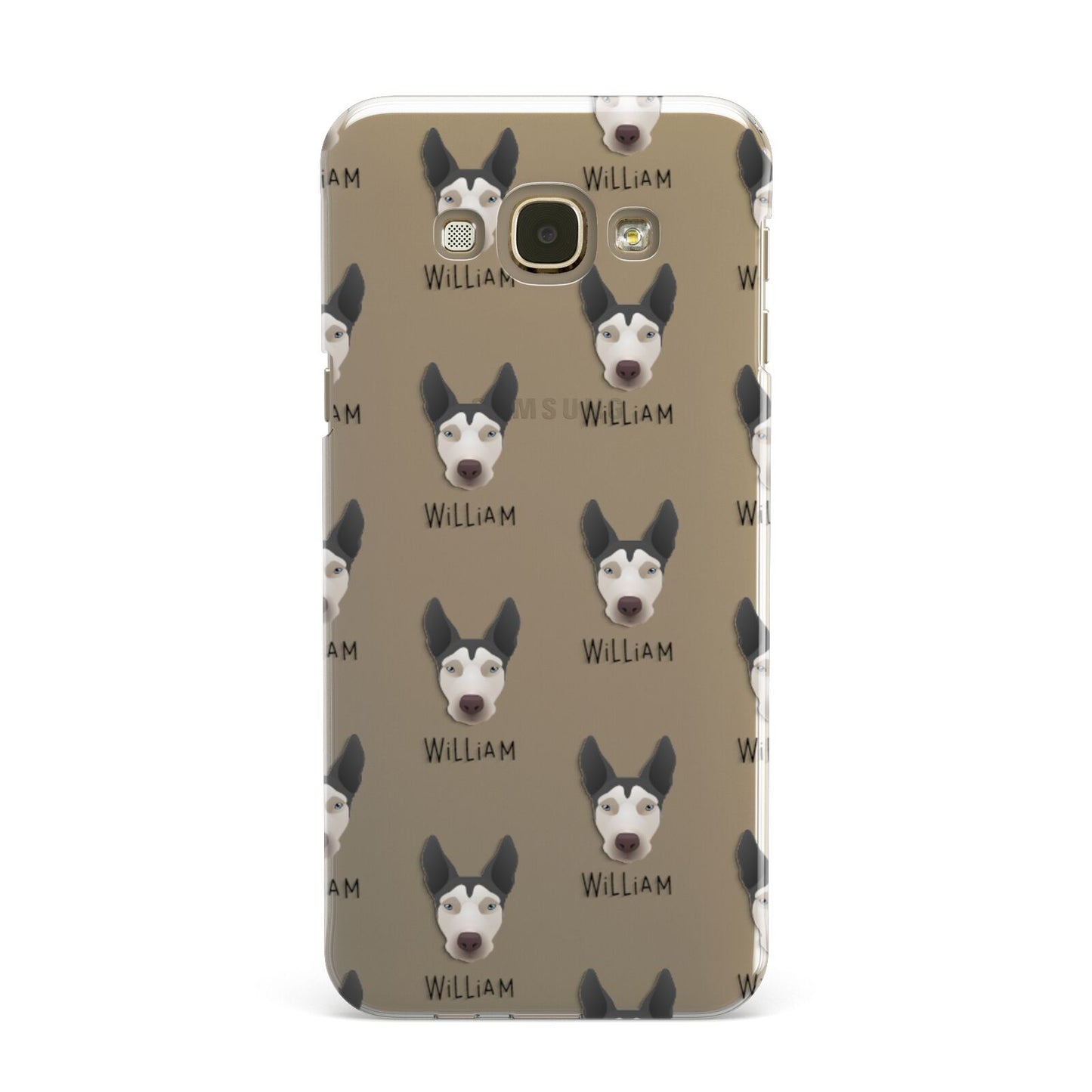 Pitsky Icon with Name Samsung Galaxy A8 Case