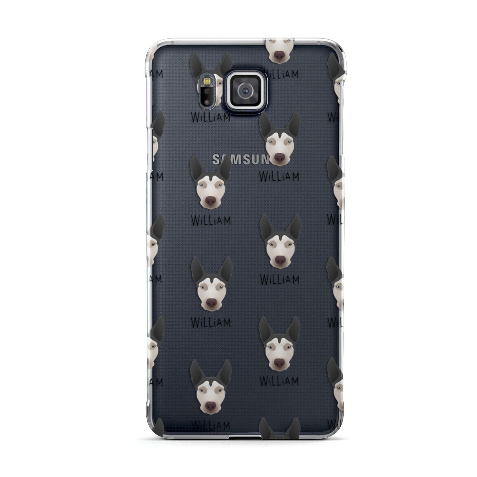 Pitsky Icon with Name Samsung Galaxy Alpha Case