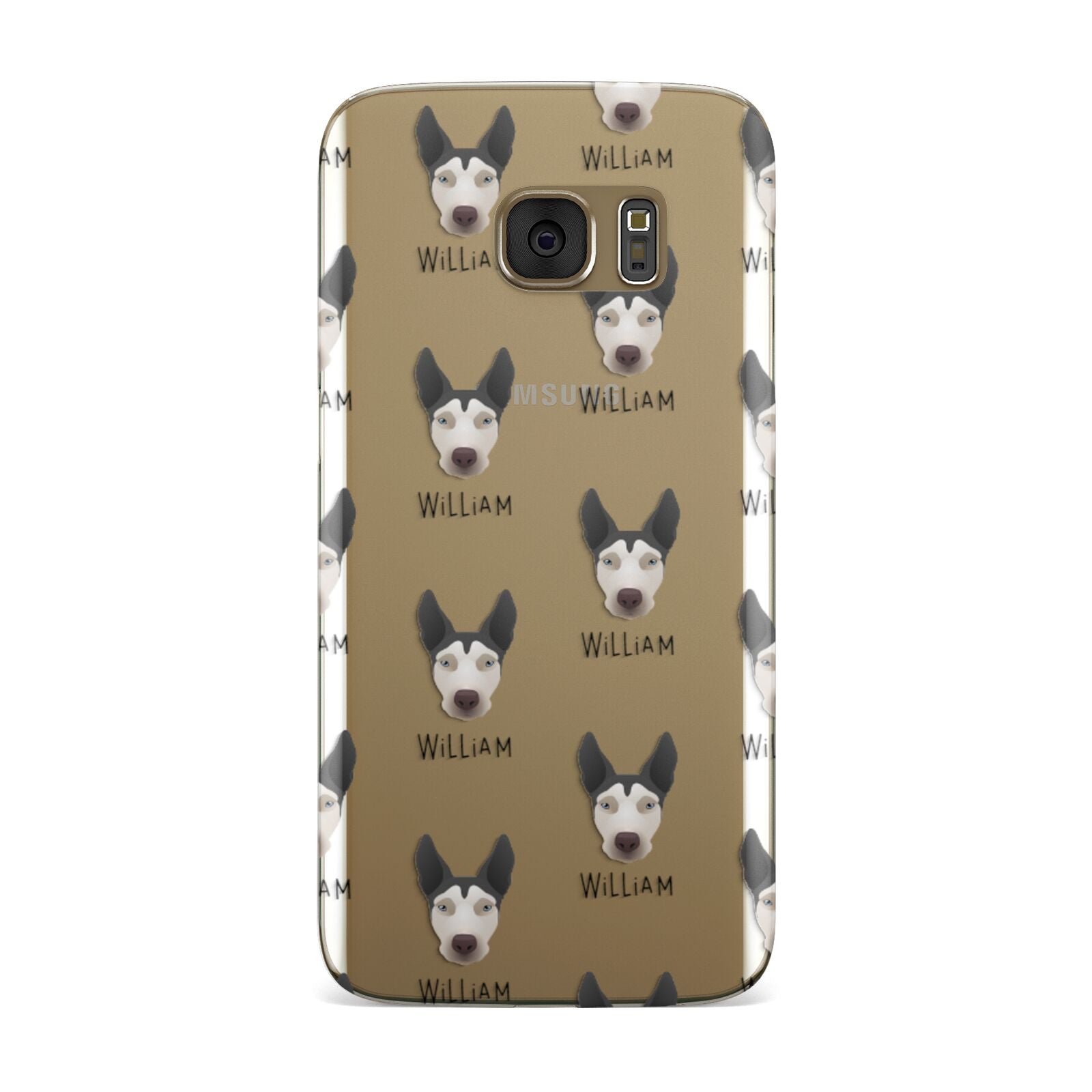 Pitsky Icon with Name Samsung Galaxy Case