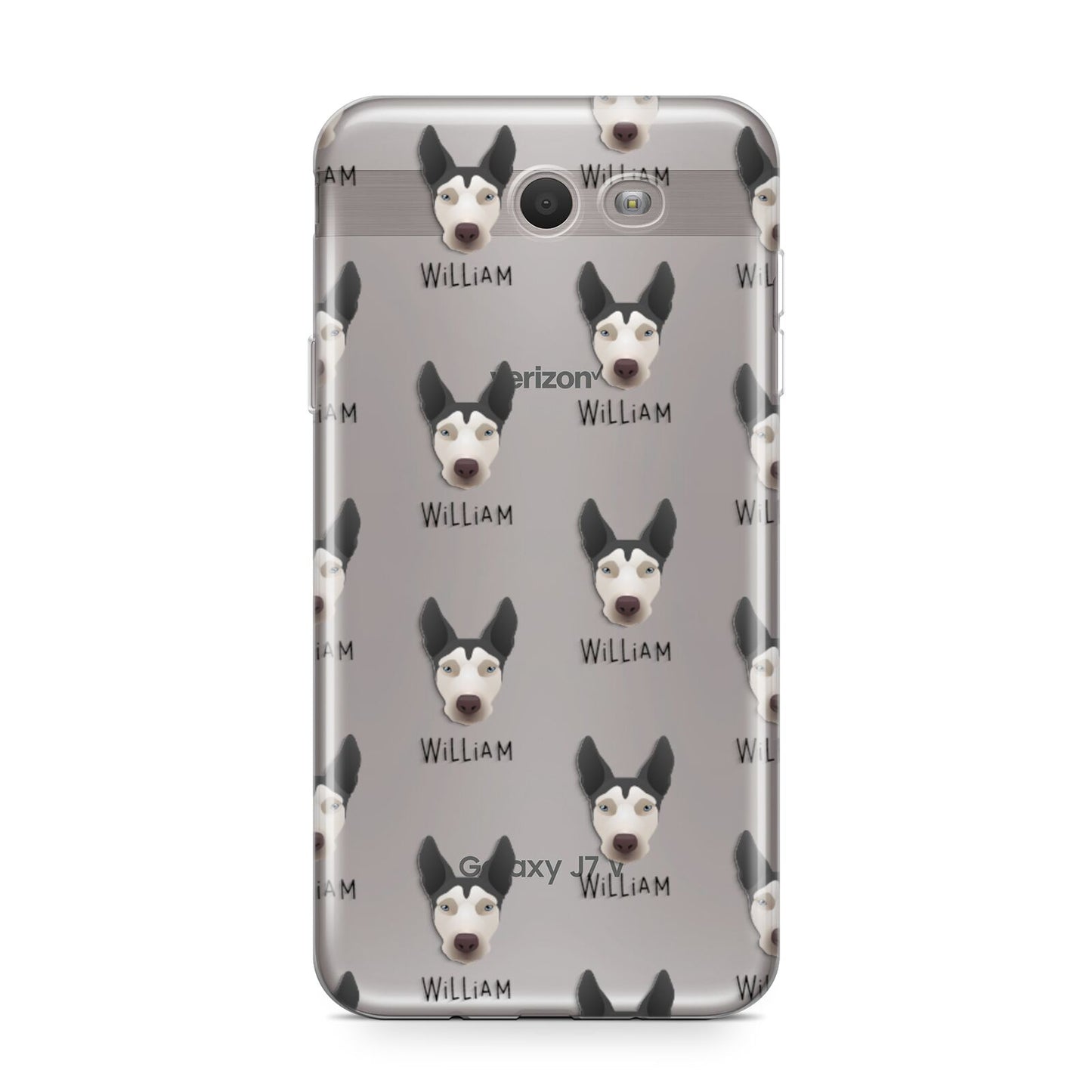 Pitsky Icon with Name Samsung Galaxy J7 2017 Case