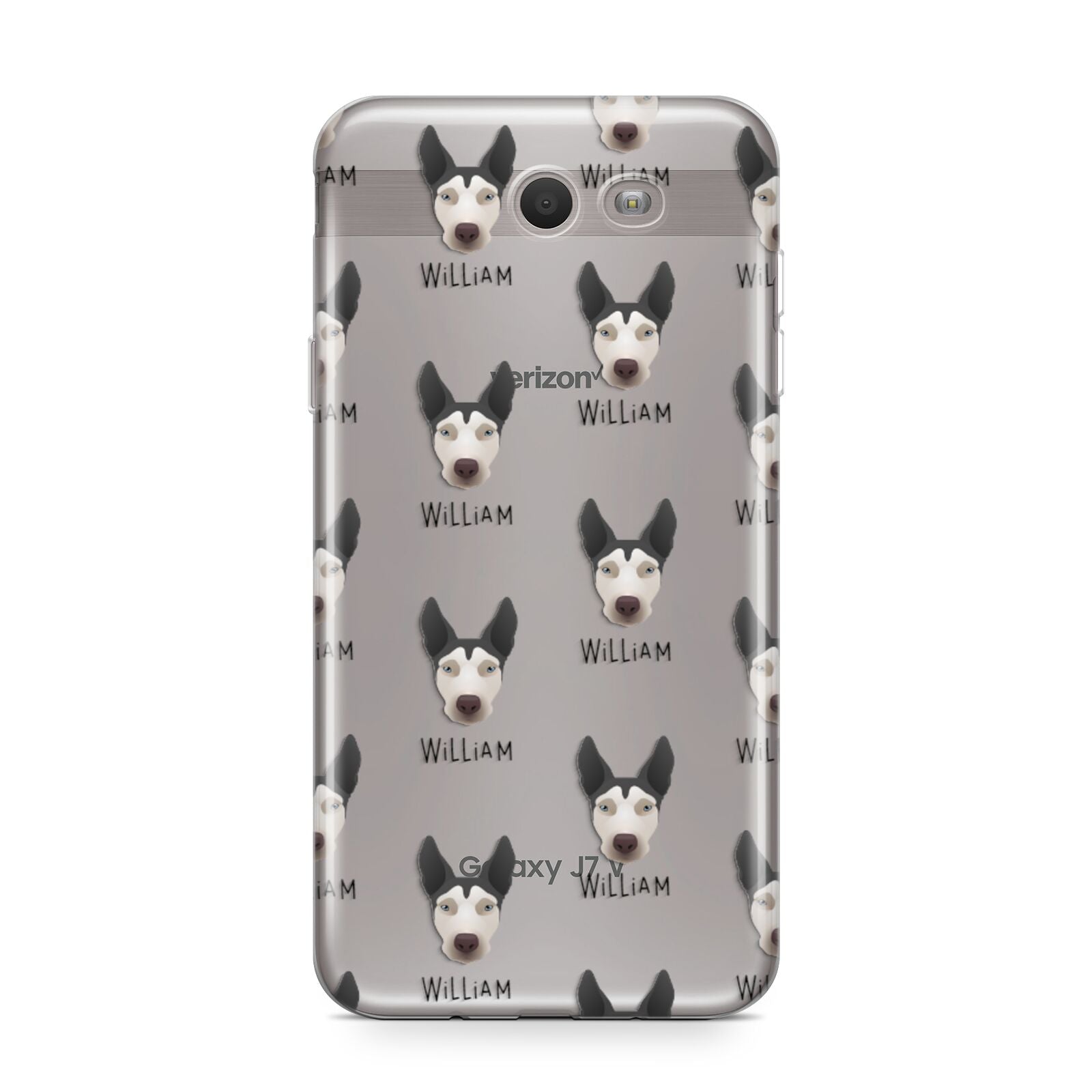 Pitsky Icon with Name Samsung Galaxy J7 2017 Case