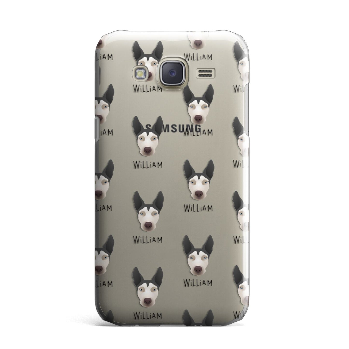 Pitsky Icon with Name Samsung Galaxy J7 Case