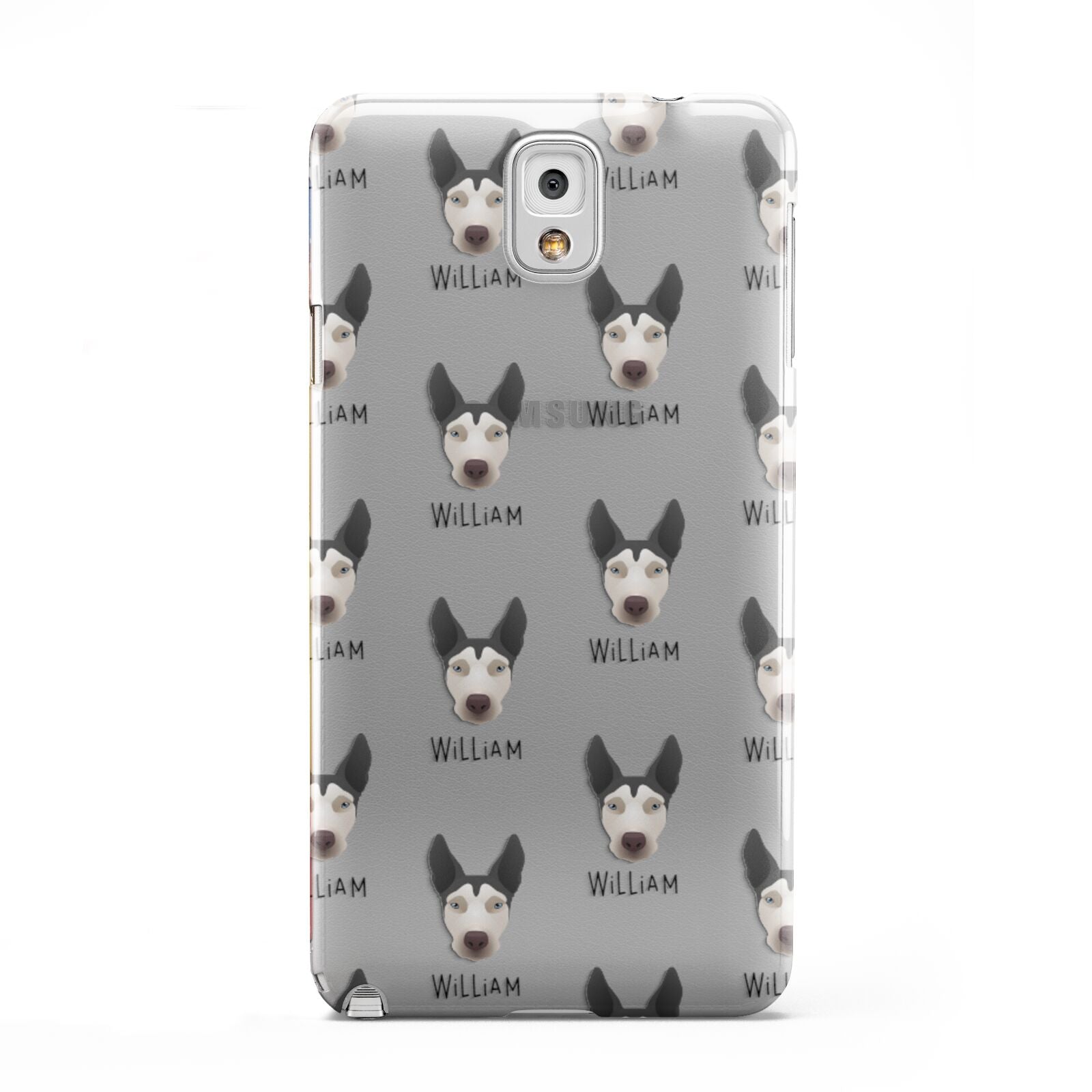 Pitsky Icon with Name Samsung Galaxy Note 3 Case