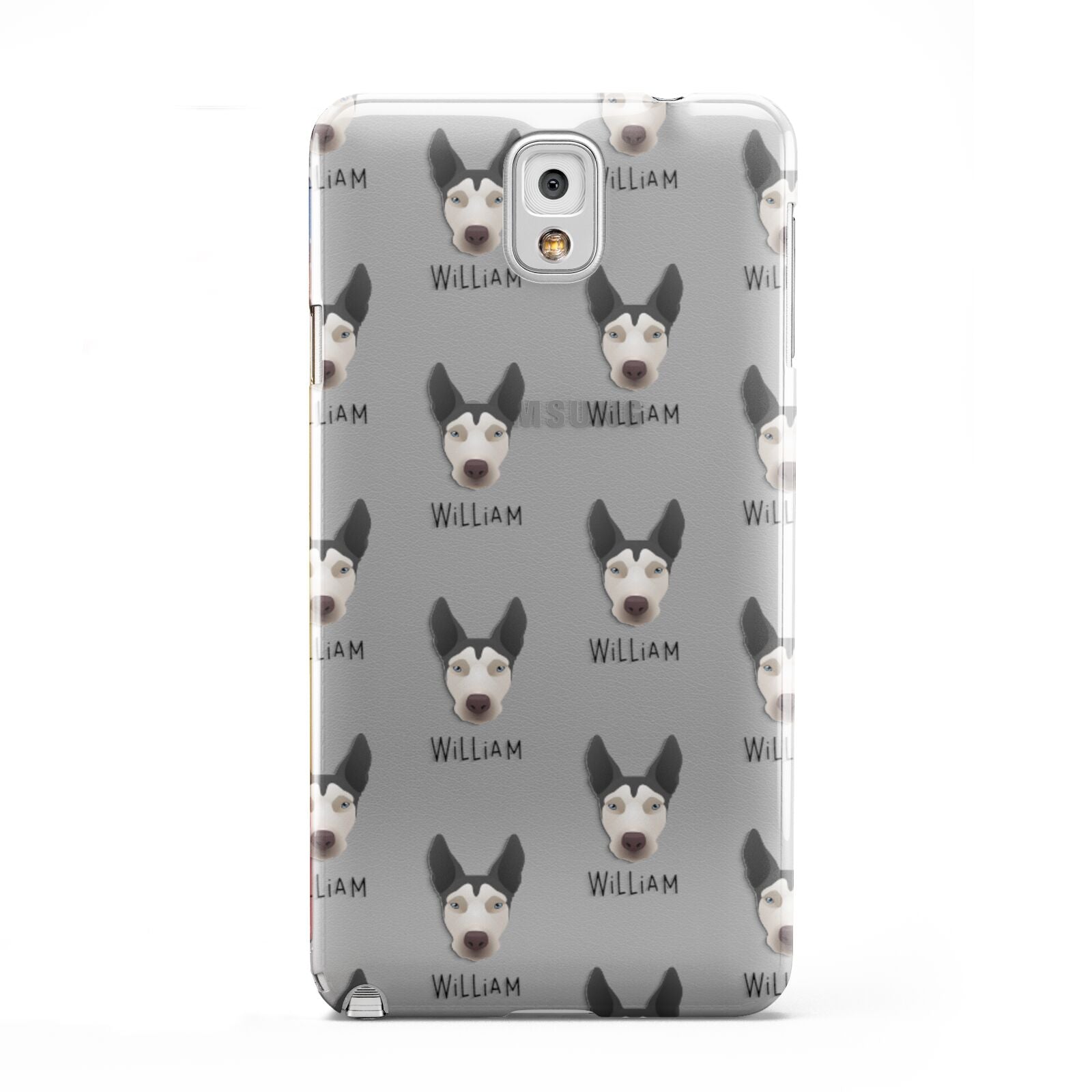 Pitsky Icon with Name Samsung Galaxy Note 3 Case