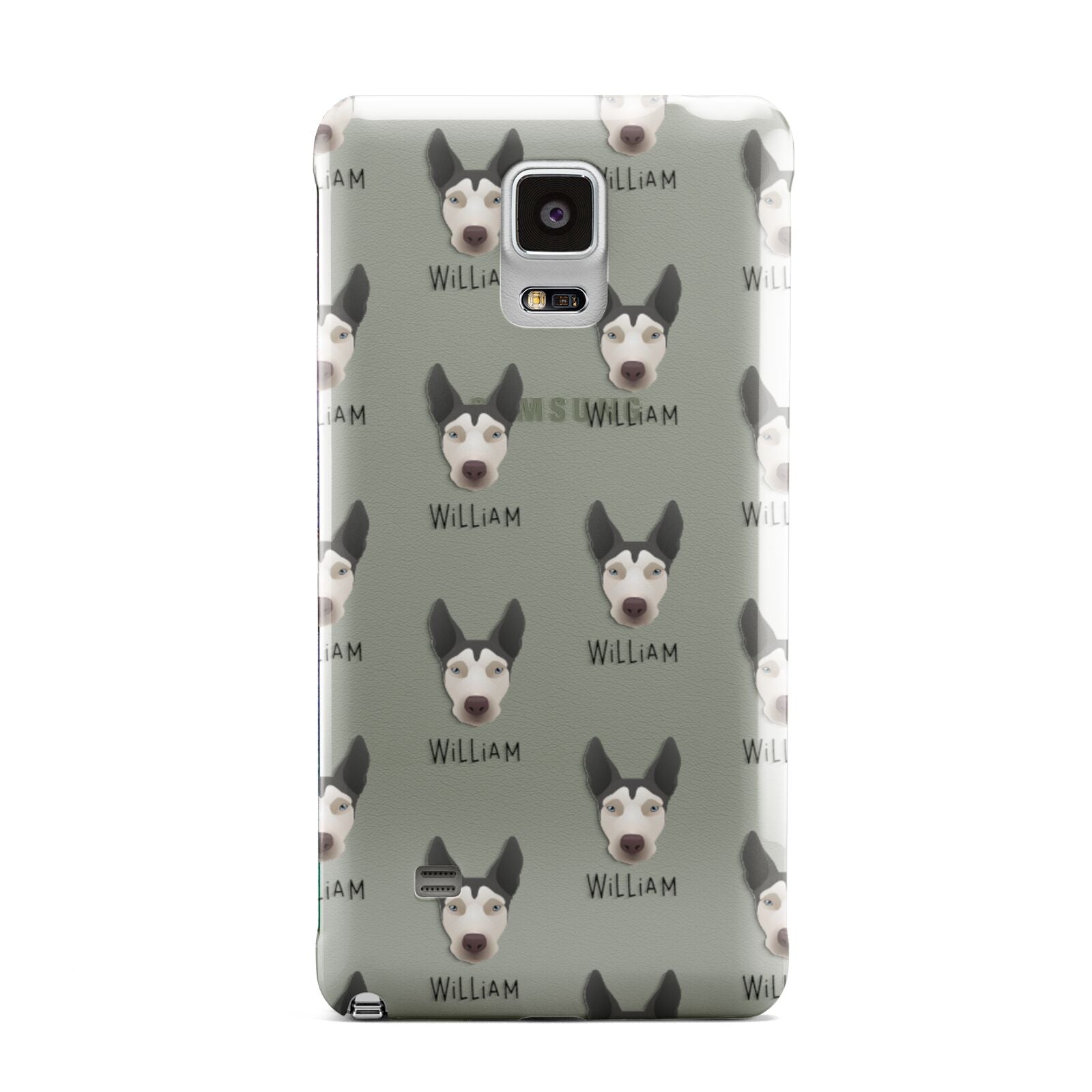 Pitsky Icon with Name Samsung Galaxy Note 4 Case