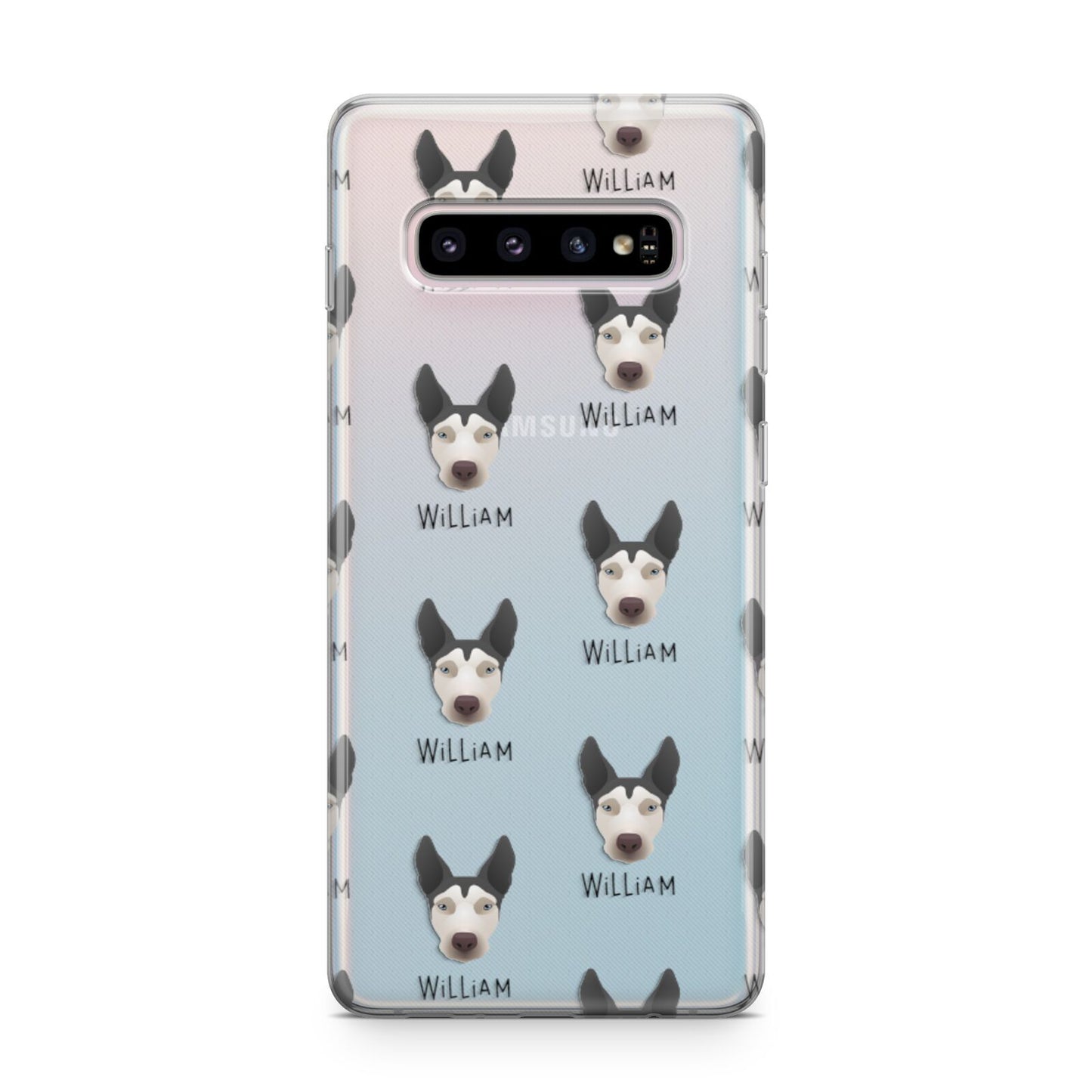 Pitsky Icon with Name Samsung Galaxy S10 Plus Case