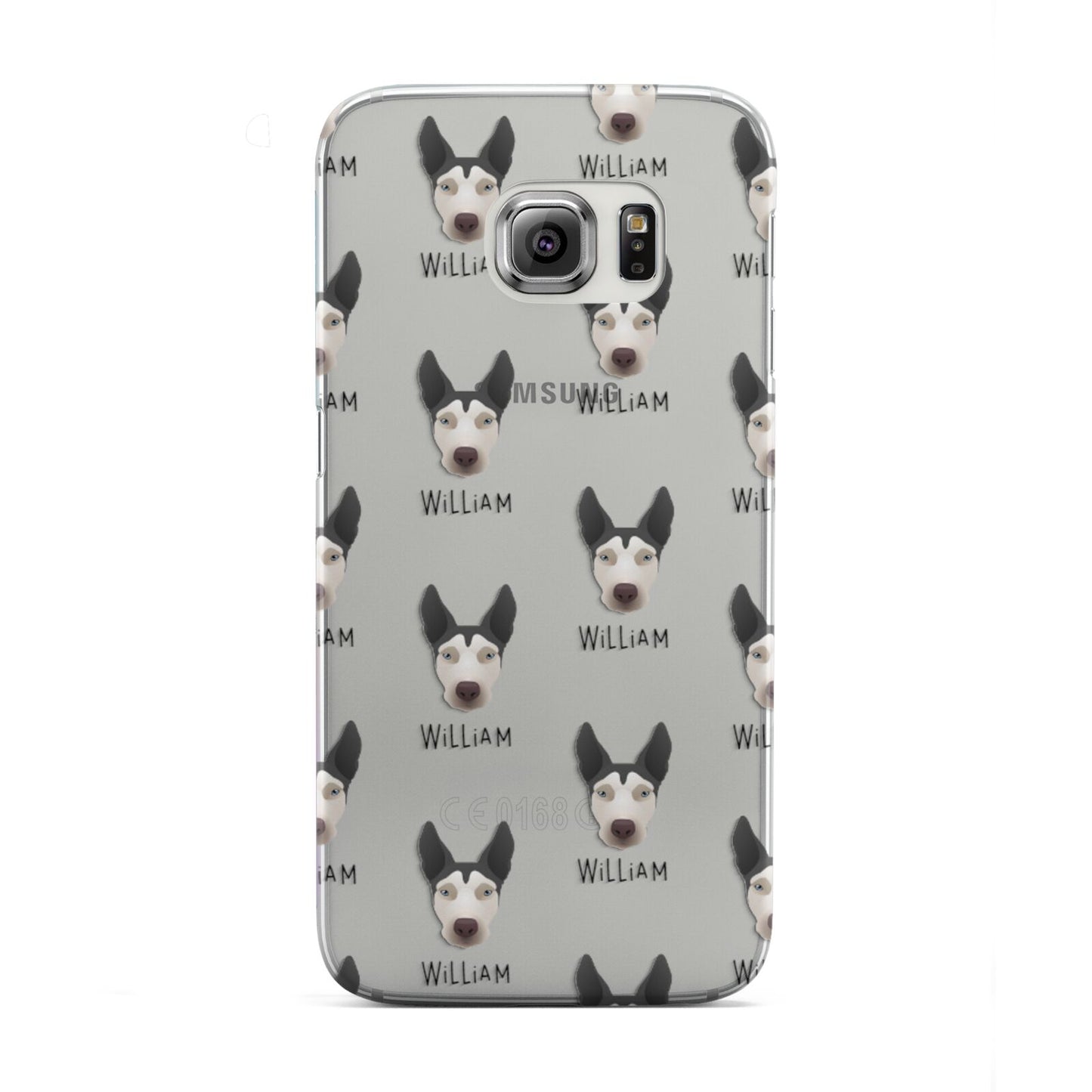 Pitsky Icon with Name Samsung Galaxy S6 Edge Case