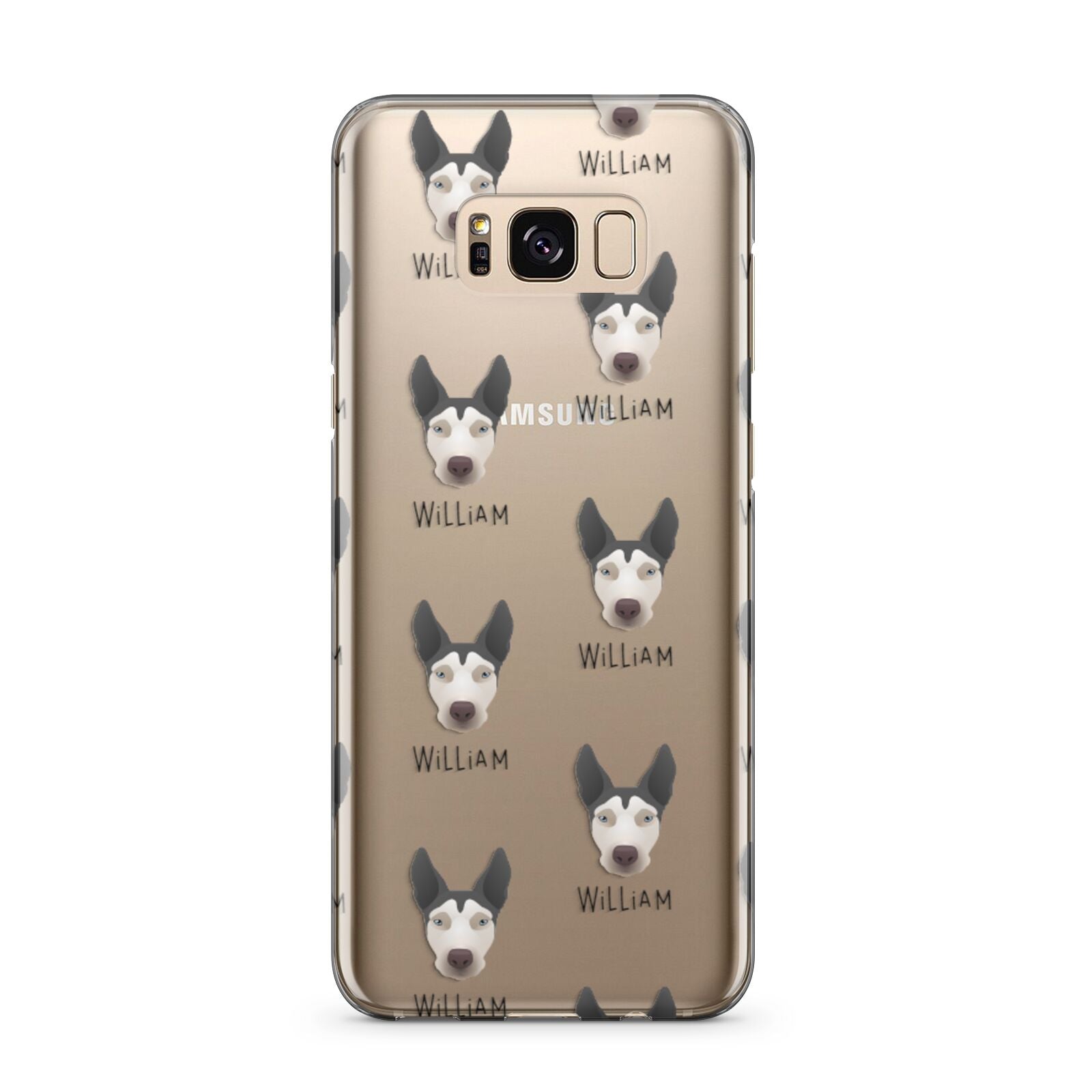 Pitsky Icon with Name Samsung Galaxy S8 Plus Case