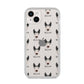 Pitsky Icon with Name iPhone 14 Plus Clear Tough Case Starlight