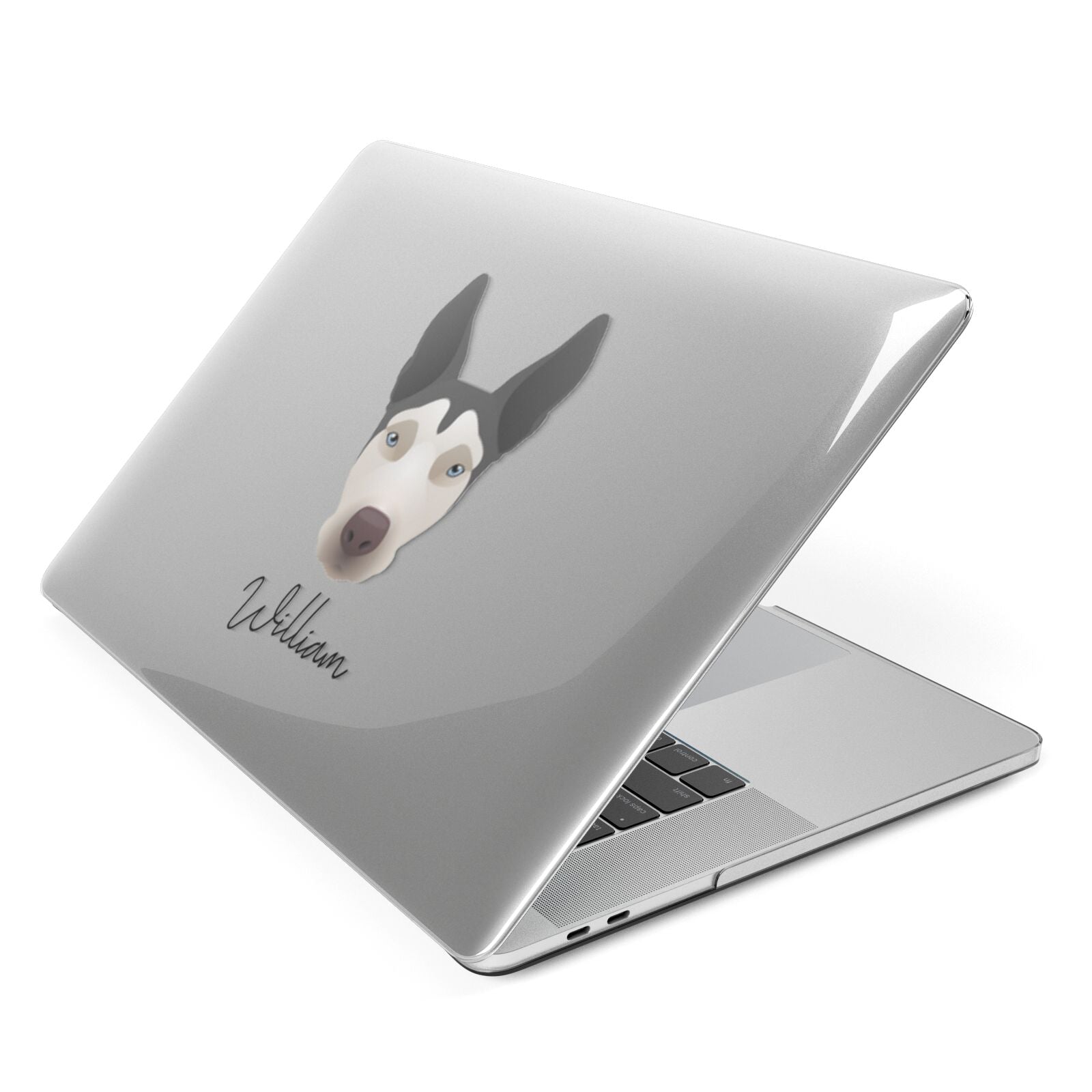Pitsky Personalised Apple MacBook Case Side View