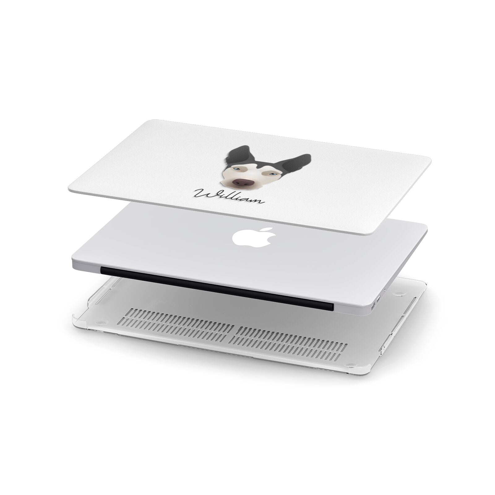 Pitsky Personalised Apple MacBook Case in Detail