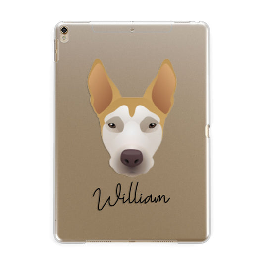 Pitsky Personalised Apple iPad Gold Case