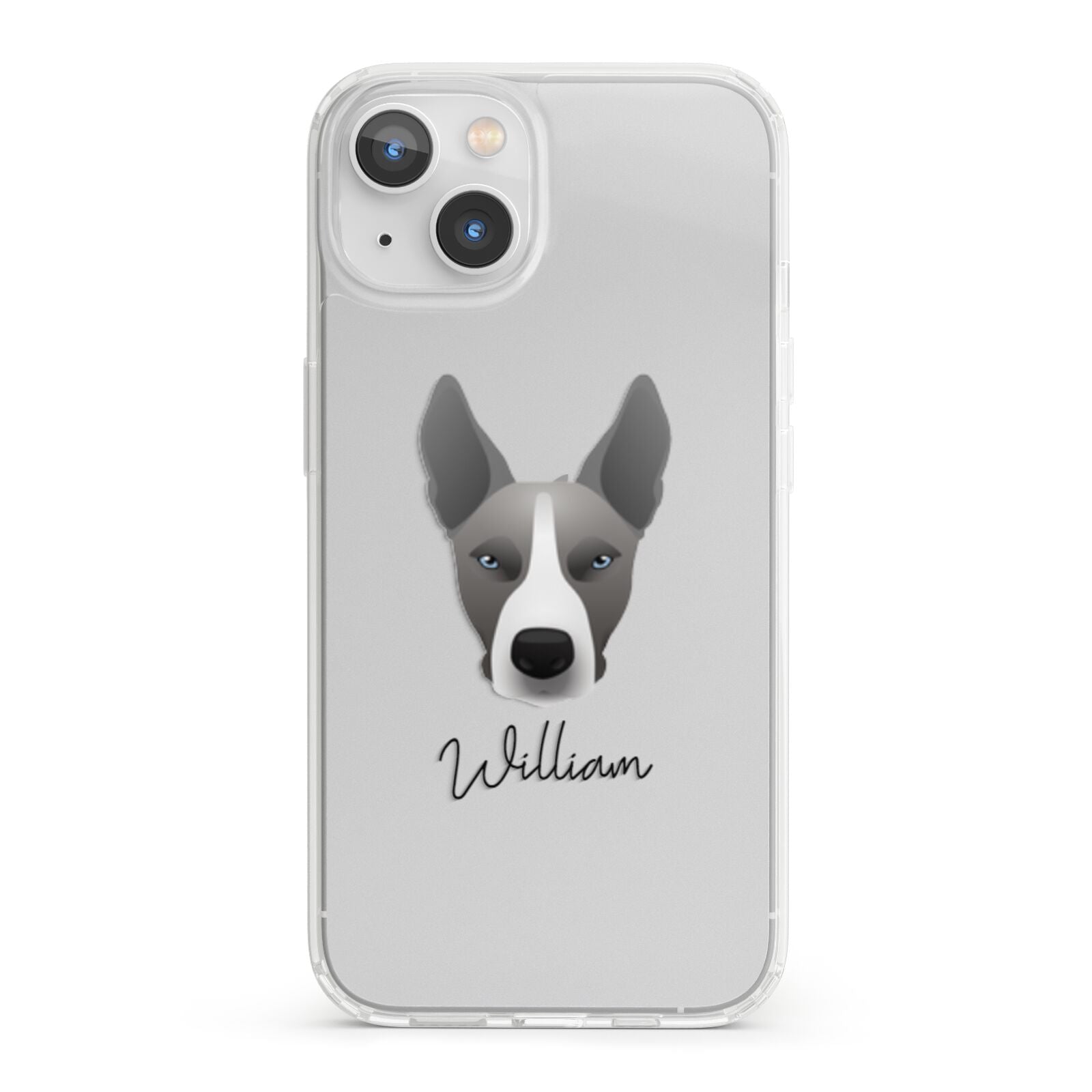 Pitsky Personalised iPhone 13 Clear Bumper Case