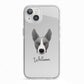 Pitsky Personalised iPhone 13 TPU Impact Case with White Edges