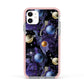 Planet Apple iPhone 11 in White with Pink Impact Case