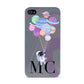 Planet Balloons with Initials Apple iPhone 4s Case