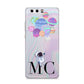 Planet Balloons with Initials Huawei P10 Phone Case
