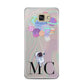 Planet Balloons with Initials Samsung Galaxy A5 2016 Case on gold phone