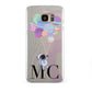 Planet Balloons with Initials Samsung Galaxy S7 Edge Case