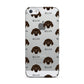 Plott Hound Icon with Name Apple iPhone 5 Case