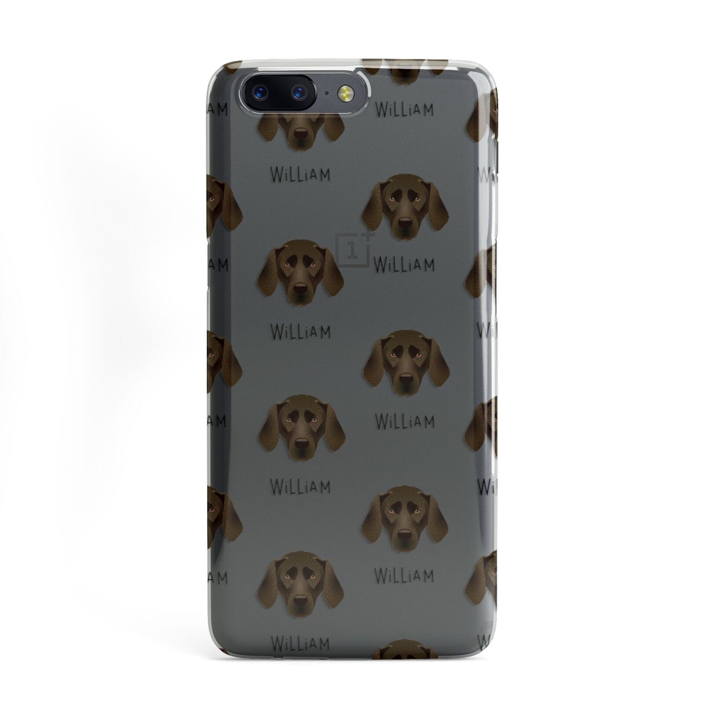 Plott Hound Icon with Name OnePlus Case