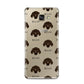 Plott Hound Icon with Name Samsung Galaxy A3 2016 Case on gold phone