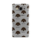 Plott Hound Icon with Name Samsung Galaxy A5 Case